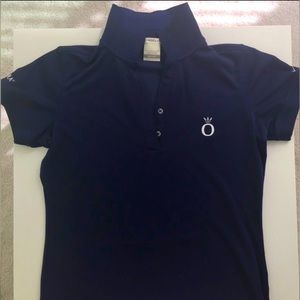 Authentic Pandora Dry Fit polo shirt marine blue.